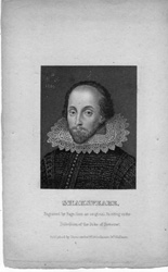 William Shakespeare antique prints